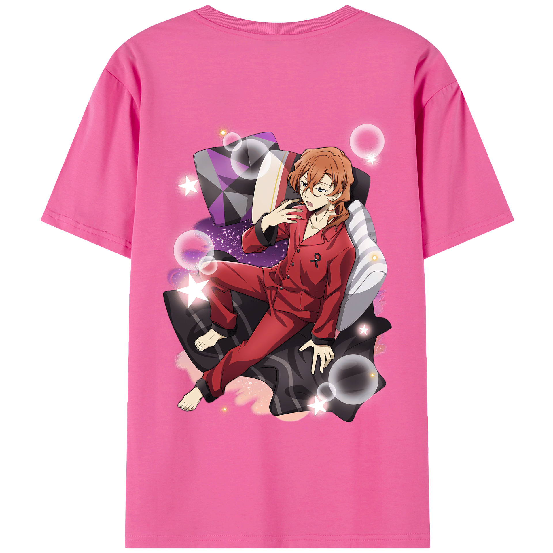 （画像用） 文豪ストレイドッグス Bungo Stray Dogs レディース半袖Tシャツ(バックプリント)